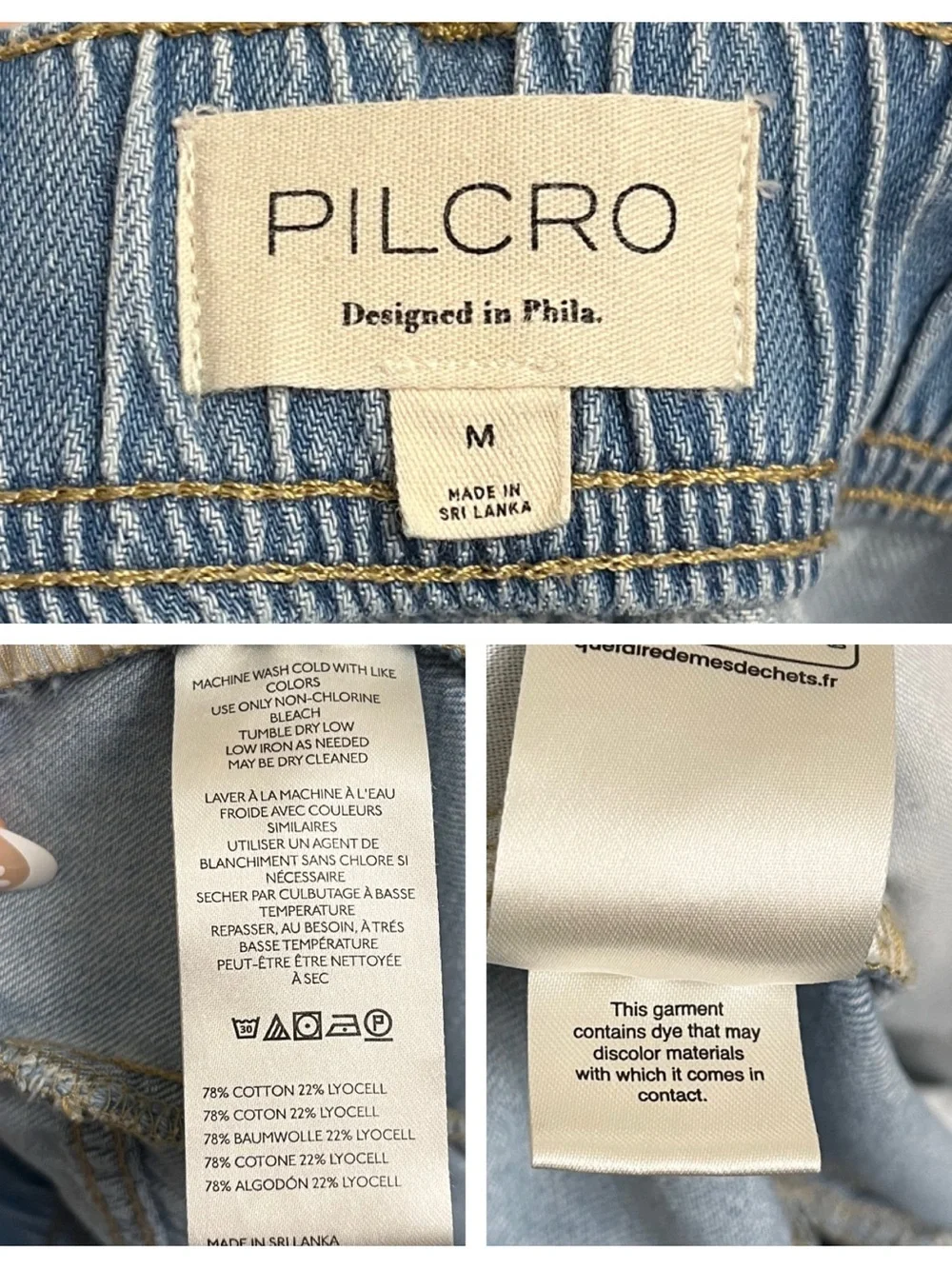 Anthropologie Pilcro Adi Pull-On Long Shorts Size Medium